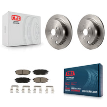 Load image into Gallery viewer, Rear Disc Brake Rotors And Ceramic Pads Kit For Subaru Tribeca B9
