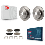 Rear Disc Brake Rotors And Ceramic Pads Kit For Subaru Tribeca B9
