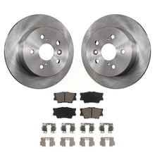 Charger l&#39;image dans la galerie, Rear Disc Brake Rotor Ceramic Pad Kit For Toyota Camry Lexus ES350 Avalon ES300h