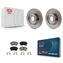 Load image into Gallery viewer, Rear Disc Brake Rotors And Ceramic Pads Kit For Audi Q5 A5 SQ5 Quattro S5 A4