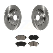 Charger l&#39;image dans la galerie, Rear Disc Brake Rotors And Ceramic Pads Kit For Audi A4 Quattro