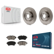 Load image into Gallery viewer, Rear Brake Rotors &amp; Ceramic Pad Kit For Audi Q5 A4 A5 Quattro A6 S5 S4 Sportback