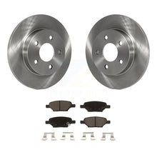 Charger l&#39;image dans la galerie, Rear Brake Rotor &amp; Ceramic Pad Kit For Chevrolet Malibu Pontiac G6 Cobalt Saturn