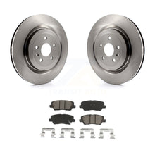 Load image into Gallery viewer, Rear Disc Brake Rotors And Ceramic Pads Kit For 2015 Cadillac CTS 6.2L