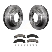 Load image into Gallery viewer, Rear Brake Rotor Ceramic Pad Kit For Ford E-350 Super Duty E-250 E-150 Econoline