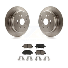 Load image into Gallery viewer, Rear Disc Brake Rotors And Ceramic Pads Kit For 2002-2004 Honda Odyssey