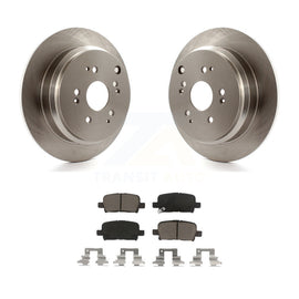 [Rear] 2002-2004 Honda Odyssey Premium OE Brake Rotors & Ceramic Pads Kit For Max Braking