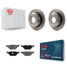 Load image into Gallery viewer, [Rear] 2001-2005 BMW 325xi Premium OE Brake Rotors &amp; Ceramic Pads Kit For Max Braking