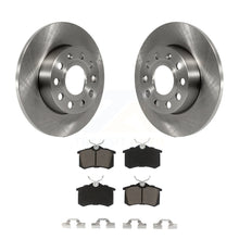 Charger l&#39;image dans la galerie, Rear Brake Rotor &amp; Ceramic Pad Kit For Volkswagen Golf With 256mm Diameter