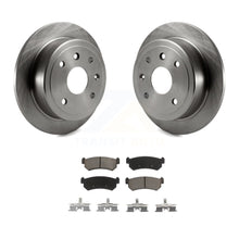 Charger l&#39;image dans la galerie, Rear Disc Brake Rotors &amp; Ceramic Pad Kit For Suzuki Forenza Reno Chevrolet Optra