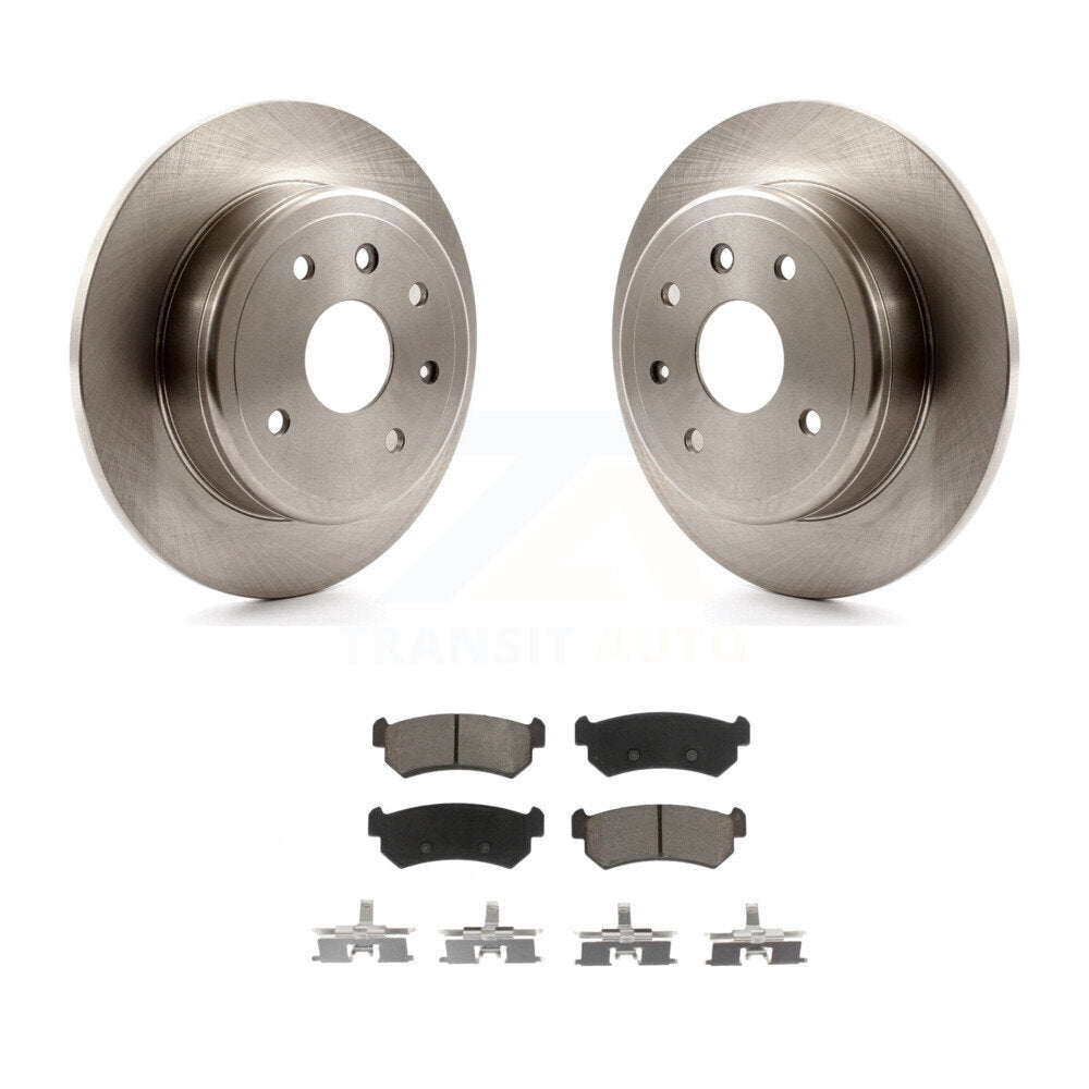 Rear Brake Rotor & Ceramic Pad Kit For Chevrolet Optra With 276mm Diameter