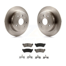 Charger l&#39;image dans la galerie, Rear Brake Rotor &amp; Ceramic Pad Kit For Chevrolet Optra With 276mm Diameter