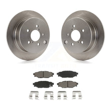 Charger l&#39;image dans la galerie, Rear Disc Brake Rotor &amp; Ceramic Pad Kit For Subaru Forester Impreza Crosstrek XV