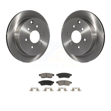 Load image into Gallery viewer, Rear Disc Brake Rotors Ceramic Pad Kit For Nissan Frontier Xterra Suzuki Equator