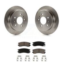 Charger l&#39;image dans la galerie, Rear Brake Rotor &amp; Ceramic Pad Kit For Chevrolet Impala Buick Pontiac Century Am