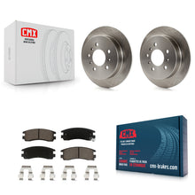 Charger l'image dans la galerie, Rear Brake Rotor &amp; Ceramic Pad Kit For Chevrolet Impala Buick Pontiac Century Am
