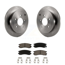 Charger l&#39;image dans la galerie, Rear Brake Rotors Ceramic Pad Kit For Buick Rendezvous Chevrolet Venture Pontiac