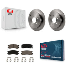 Charger l'image dans la galerie, Rear Brake Rotors Ceramic Pad Kit For Buick Rendezvous Chevrolet Venture Pontiac