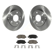 Charger l&#39;image dans la galerie, Rear Brake Rotor &amp; Ceramic Pad Kit For Chevrolet Impala Pontiac Grand Prix Buick