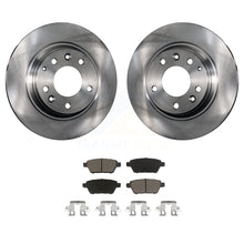 Charger l&#39;image dans la galerie, Rear Brake Rotor And Ceramic Pad Kit For Ford Fusion Mazda 6 Lincoln MKZ Mercury