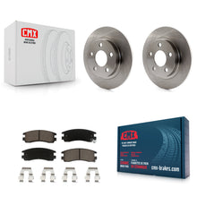 Charger l'image dans la galerie, Rear Brake Rotors &amp; Ceramic Pad Kit For Buick LeSabre Park Avenue Pontiac Aurora