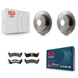 Rear Disc Brake Rotors And Ceramic Pads Kit For Ford Explorer Sport Trac