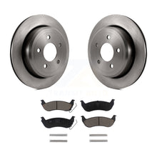 Load image into Gallery viewer, Rear Brake Rotor &amp; Ceramic Pad Kit For Ford Crown Victoria Mercury Grand Marquis