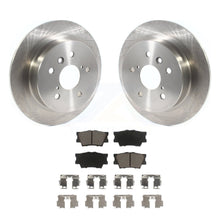 Load image into Gallery viewer, Rear Disc Brake Rotors And Ceramic Pads Kit For Toyota Camry