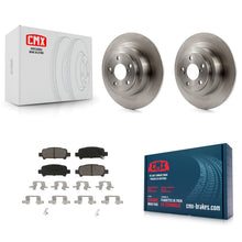 Charger l'image dans la galerie, Rear Disc Brake Rotors And Ceramic Pads Kit For Subaru Outback Legacy Baja