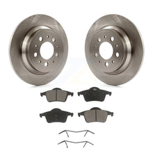 Charger l&#39;image dans la galerie, Rear Disc Brake Rotors And Ceramic Pads Kit For Volvo S60 V70 XC70 S80