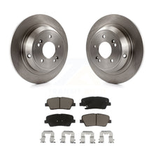 Load image into Gallery viewer, Rear Disc Brake Rotors And Ceramic Pads Kit For Hyundai Genesis