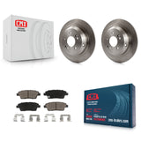 Rear Disc Brake Rotors And Ceramic Pads Kit For Hyundai Genesis G80 Kia K900