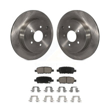 Charger l&#39;image dans la galerie, Rear Brake Rotors Ceramic Pad Kit For Nissan Murano INFINITI Pathfinder QX60 Q50