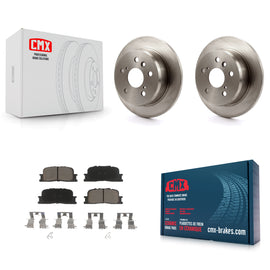 Rear Disc Brake Rotors And Ceramic Pads Kit For Toyota Camry Lexus ES330 ES300