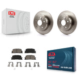 Rear Disc Brake Rotors And Ceramic Pads Kit For Toyota Camry Lexus ES330 ES300