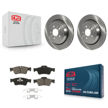 Load image into Gallery viewer, Rear Brake Rotors Ceramic Pad Kit For Mercedes-Benz ML350 GL450 R350 GL550 GL350