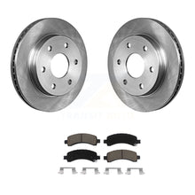 Charger l&#39;image dans la galerie, Rear Disc Brake Rotor Ceramic Pad Kit For Chevrolet Express 2500 GMC 3500 Savana