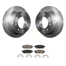 Charger l&#39;image dans la galerie, Rear Disc Brake Rotors And Ceramic Pads Kit For Chevrolet Suburban