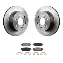 Charger l&#39;image dans la galerie, Rear Brake Rotor &amp; Ceramic Pad Kit For Chevrolet Silverado 1500 GMC Sierra Tahoe