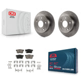 Rear Disc Brake Rotor & Ceramic Pad Kit For Honda Accord Civic Acura RSX Integra