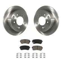 Charger l&#39;image dans la galerie, Rear Disc Brake Rotors And Ceramic Pads Kit For Kia Forte Koup Forte5