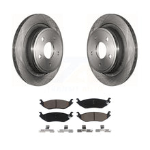 Load image into Gallery viewer, Rear Disc Brake Rotors And Ceramic Pads Kit For Dodge Ram 1500