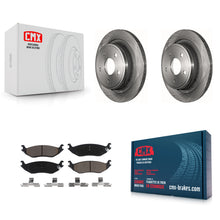 Load image into Gallery viewer, Rear Disc Brake Rotors And Ceramic Pads Kit For Dodge Ram 1500