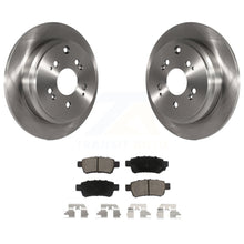 Charger l&#39;image dans la galerie, Rear Disc Brake Rotors And Ceramic Pads Kit For 2005-2010 Honda Odyssey