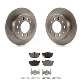 [Rear] 2003-2008 Hyundai Tiburon Premium OE Brake Rotors & Ceramic Pads Kit For Max Braking