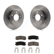 Charger l&#39;image dans la galerie, Rear Brake Rotor Ceramic Pad Kit For Cadillac DeVille Buick Park Avenue Eldorado