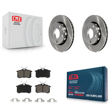 Load image into Gallery viewer, [Rear] 2000-2001 Audi S4 Premium OE Brake Rotors &amp; Ceramic Pads Kit For Max Braking