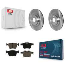 Load image into Gallery viewer, Rear Brake Rotors Ceramic Pad Kit For 16-19 Volvo XC90 With 340mm Diameter Rotor