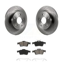 Load image into Gallery viewer, Rear Disc Brake Rotors And Ceramic Pads Kit For Ford Focus