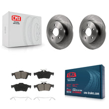 Load image into Gallery viewer, Rear Disc Brake Rotors And Ceramic Pads Kit For Ford Focus